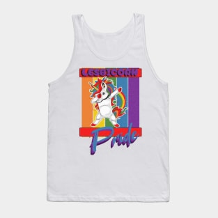 Lesbicorn pride shirt Tank Top